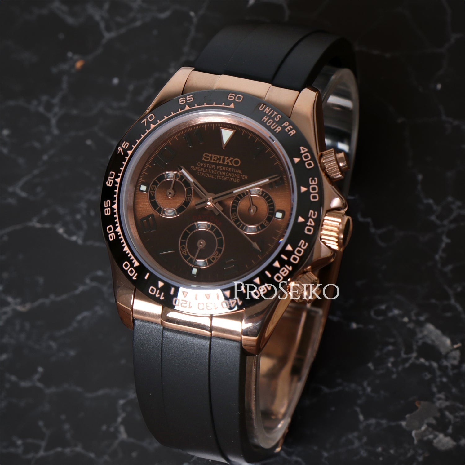 Seikona | RoseGold | Brown