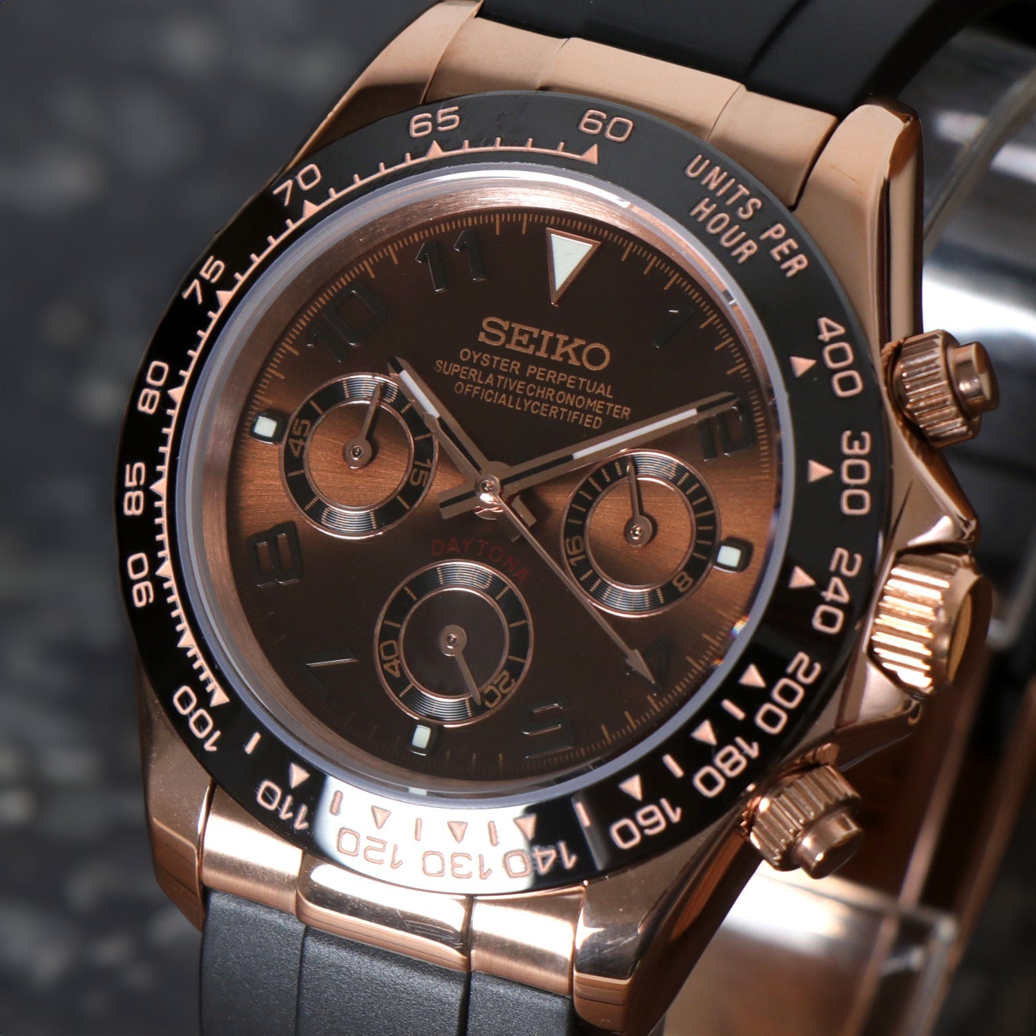 Seikona | RoseGold | Brown