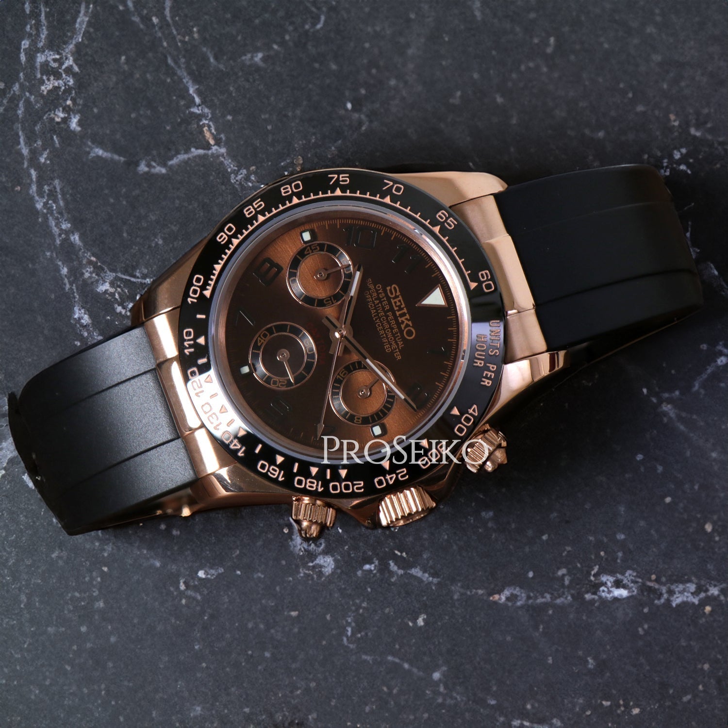 Seikona | RoseGold | Brown